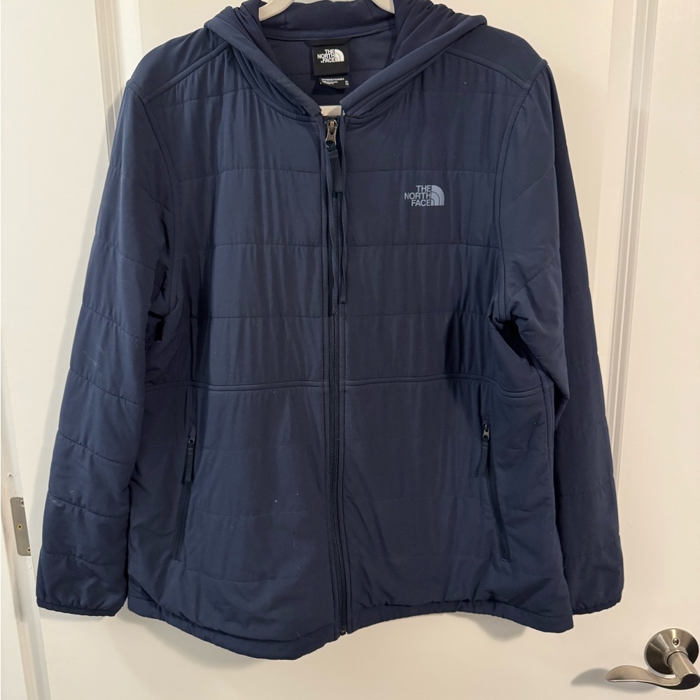 The North Face Dark Blue Quilted Jacket